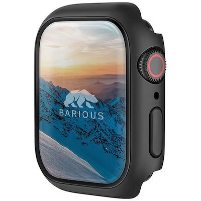 他サイト： BARIOUS　APPLE WATCH 7/8 45MM 耐水ハードケース BARIOUS BARIGUARD3 ブラック　BAR-101-22-45MM-BLACKの商品画像