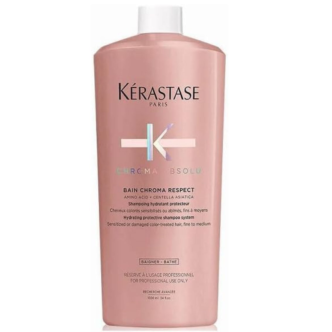 [国内正規品]ロレアル ケラスターゼ CA バンクロマプロテクトシャンプー1000ml（保湿ダメージカラー用）ポンプ付き