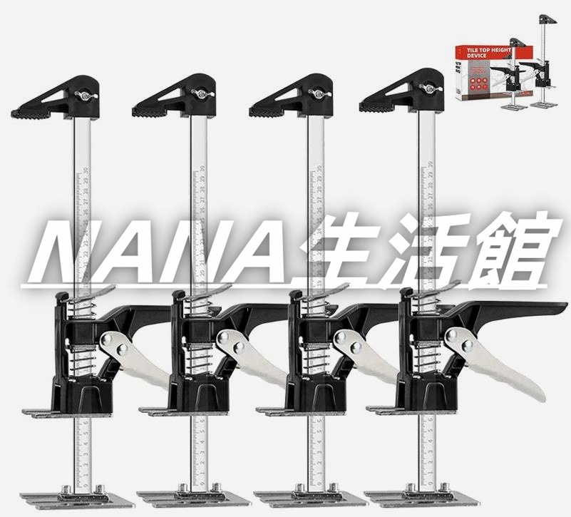 ハンドリフティングツールジャッキ 定規付き 4PCS 労力節約アームジャック 多機能高さ調整 ジャッキはタイル 最大耐荷重300kg 8,879円