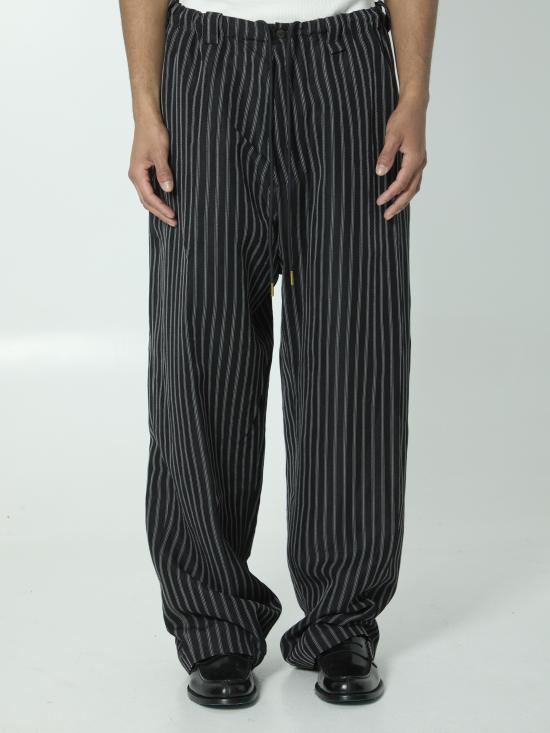 WILLY CHAVARRIA Men Straight Pants WCBTM0087 BLACK