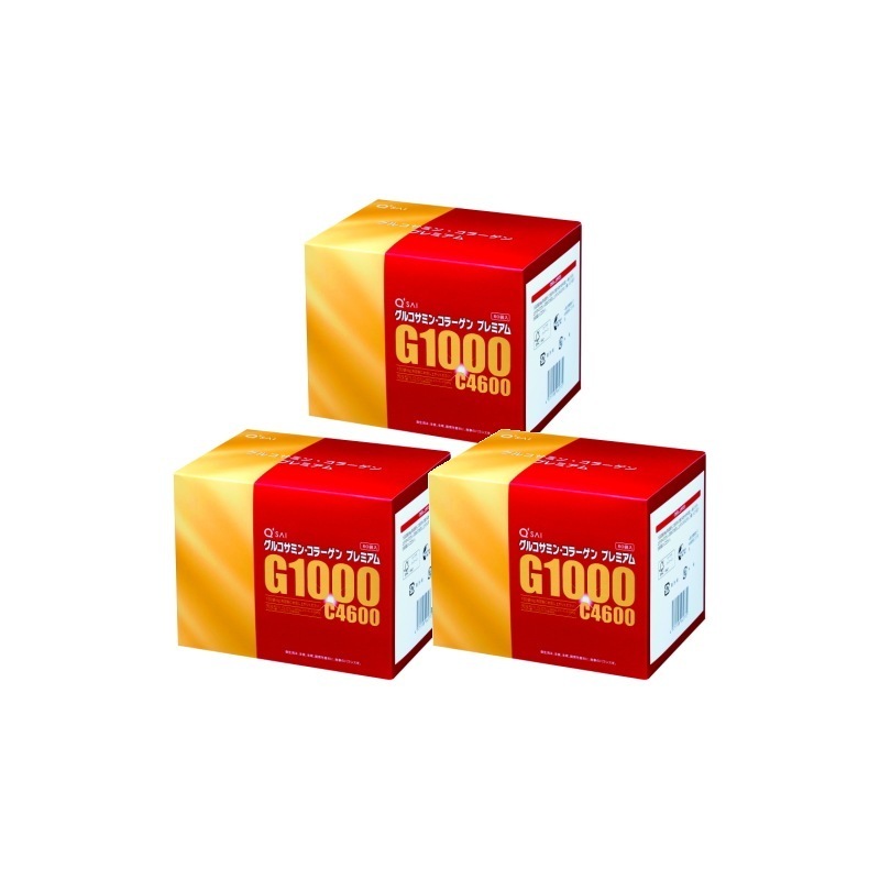 グルコサミンコラーゲンプレミアム 3g60袋 3箱セット