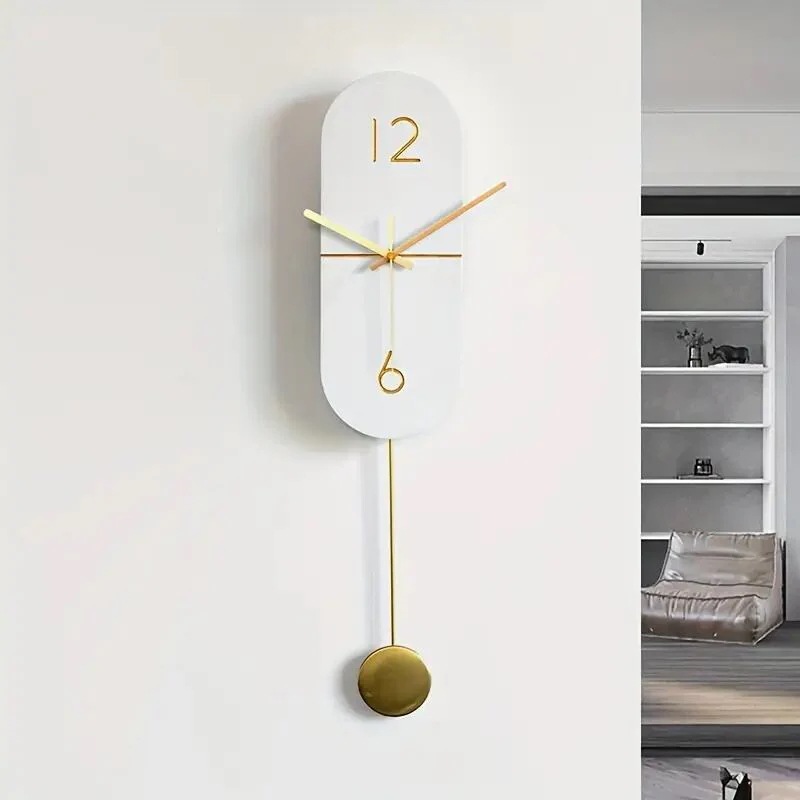 掛け時計 北欧風 スタイリッシュ 静音 アナログ おしゃれ かわいい インテリア 壁掛け 時計 ウォール クロック リビング 寝室 4-7