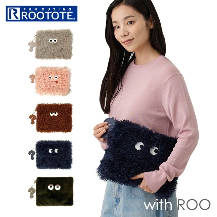 ルートート ROOTOTE バッグ 6846 通販 クラッチバッグ セカンドバッグ ポーチ クラッチバック セカンドバック レディース かわいい おしゃれ もこもこ オシャレ 可愛い withROO