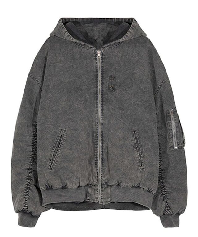 WASHED WORK JACKET [CHARCOAL]