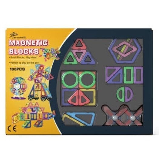 [倉庫管理]　ジェイソンウェル マグネティックブロック100ピース