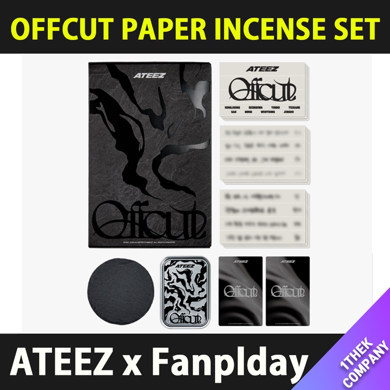選択【付属トレカ付き】 ATEEZ x Fanplday OFFCUTPAPER INCENSE SET
