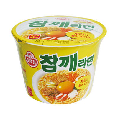 Qoo10 オットギ チャムケラーメン ごまラーメン カップ麺 食品