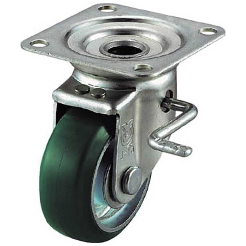 ユーエイキャスター　産業用キャスターダブルS付自在車 200径ウレタン車輪　UWJB200Y