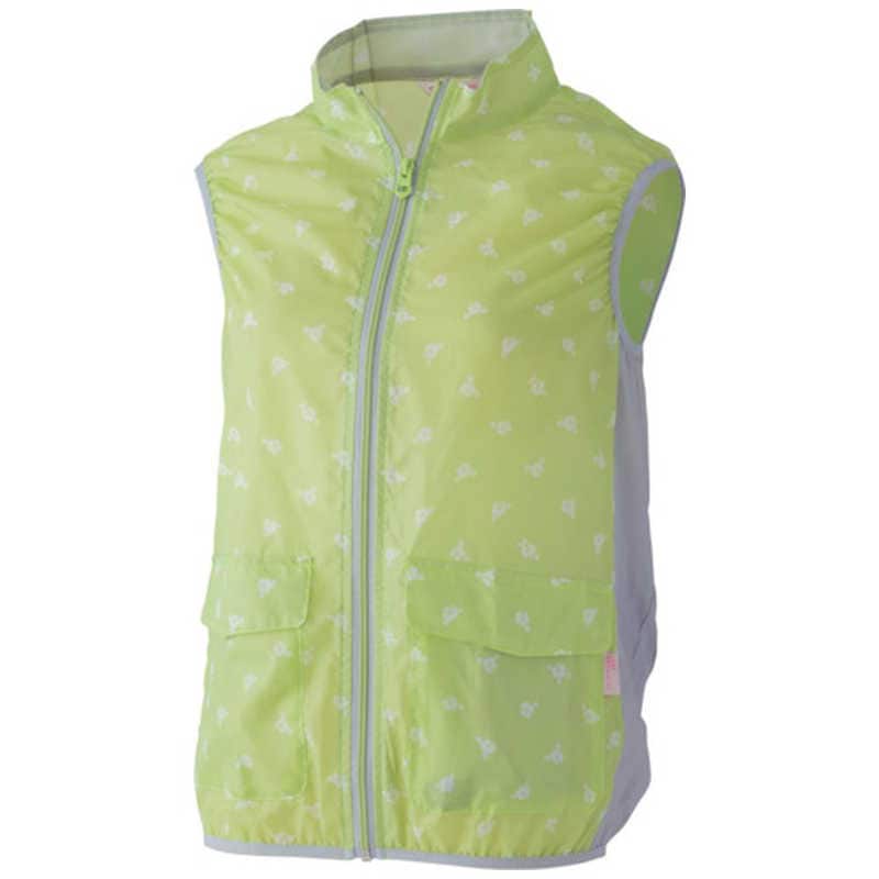 CUC　WZ・レディース ベスト ライムグリーンxグレー　1872834L