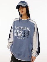 ★韓国の人気★【1993 STUDIO】★93 LOGO RUGBY SWEATSHIRT.S★ ☆韓国の人気☆【1993 STUDIO】☆93 LOGO RUGBY SWEATSHIRT.S
