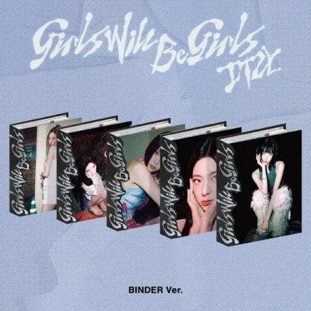 [5種セット] (Binder Ver.) ITZY アルバム Girls Will Be Girls 韓国チャート反映