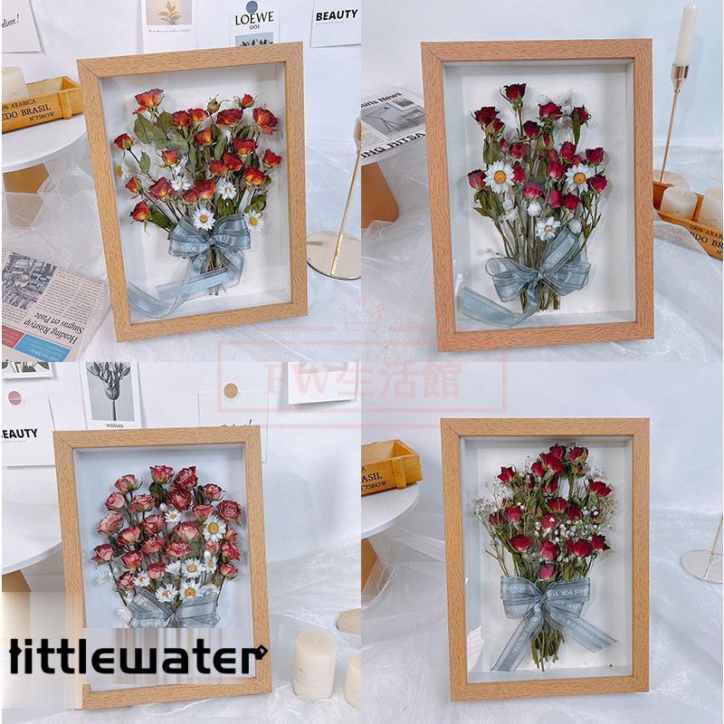 置物 花の標本 プリザーブドフラワー フォトフレーム ドライフラワー 枯れない花 永遠の花 リビング インテリア 北欧 人工観葉植物