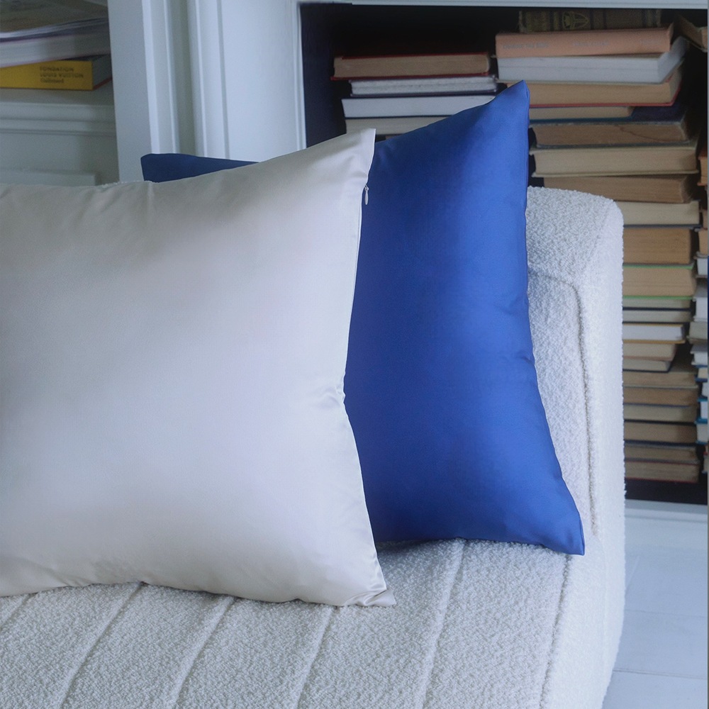 Champagne cushion cover silver [50x50]