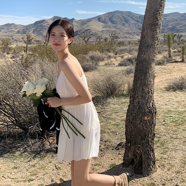 ティアードキャミワンピース op15694