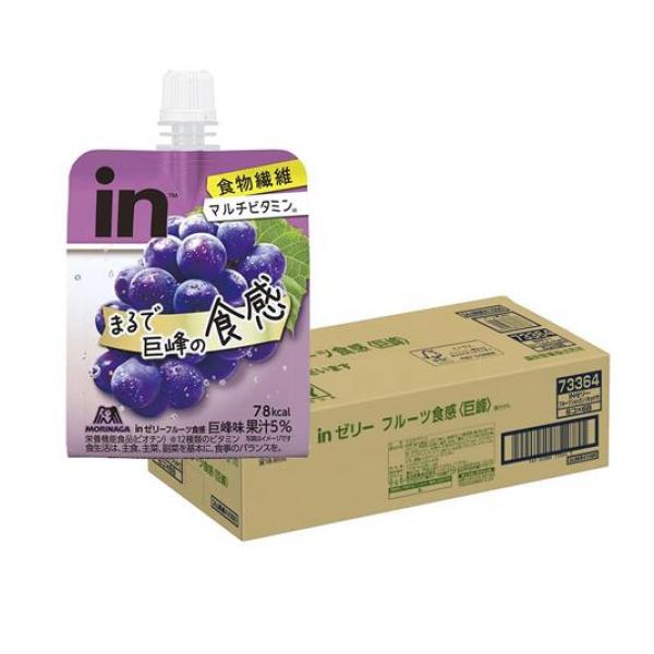 inゼリー フルーツ食感 巨峰味 5400g (150g×36個入)
