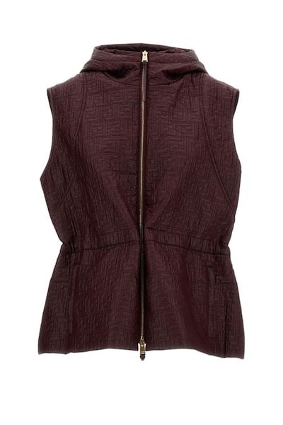 FENDI Women Jackets FAN239AT9CF1UKF Red 333,358円