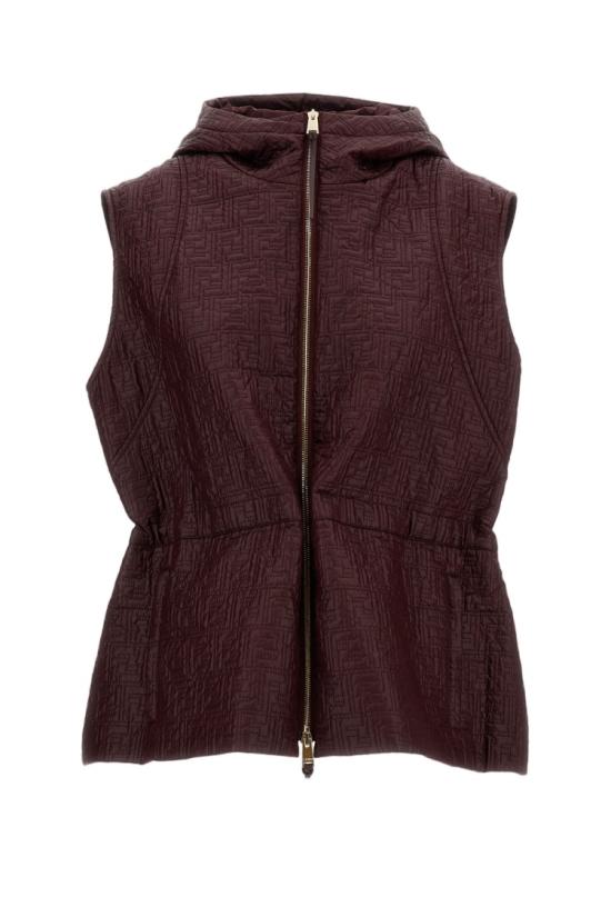 FENDI Women Jackets FAN239AT9CF1UKF Red