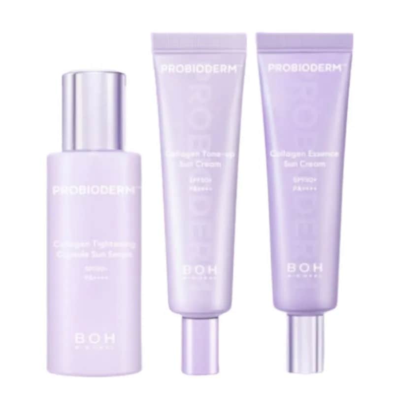 [NEW新作日焼け止めクリーム企画展] プロバイオダームコラーゲンタイトニングカプセルサンセラム/プロバイオダームコラーゲン トーンアップ 日焼け止め/プロバイオダームコラーゲンエッセンスサンクリーム