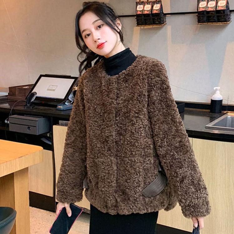 万能流行感 秋冬 レディース ファーコート 毛皮コート レディースコート フェイクファー アウター ジャケット　暖かい 　通勤　レディースアウター