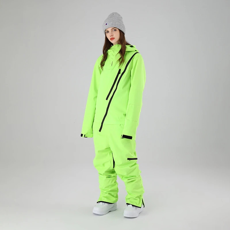 スノーボードウェア つなぎ 上下セット メンズ レディース スノーウェア スキーウェア スノボ スノボーウェア 大きいサイズ スキー セットアップ 防風 防水 防雪 防寒 耐摩擦 韓国風男女兼用