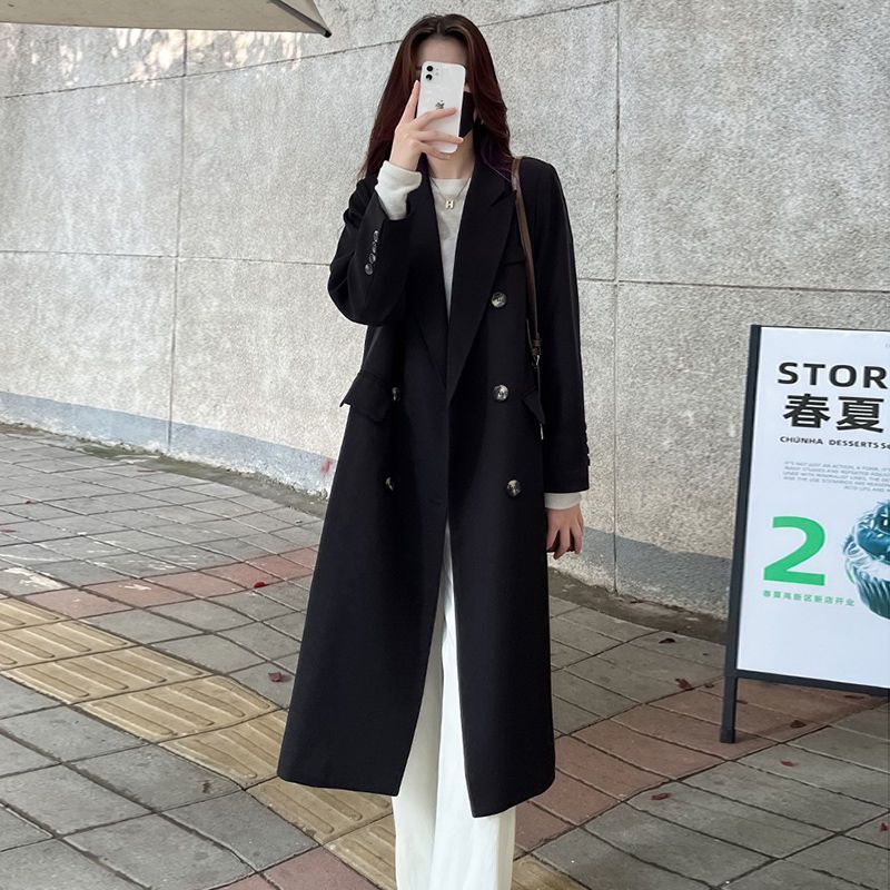 春 アウター コート スーツジャケット 高品貭 トレンチコート ロング丈 スリミング トップス ロングコート 着痩せ アウター レディース