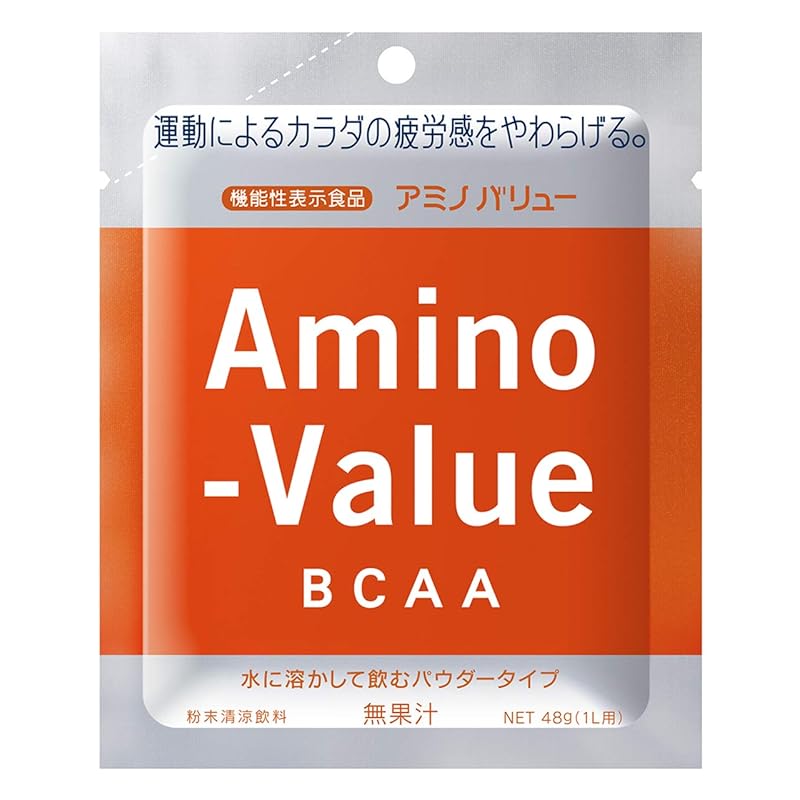 大塚製薬 アミノバリュー BCAA パウダー8000 1L用 48g×100袋 [機能性表示食品]