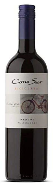 【送料無料】【ケース販売】 コノスル メルロー ビシクレタ レゼルバ 750ml12本 [チリ/赤ワイン/辛口/フルボディ] 【北海道沖縄県東北四国九州地方は必ず送