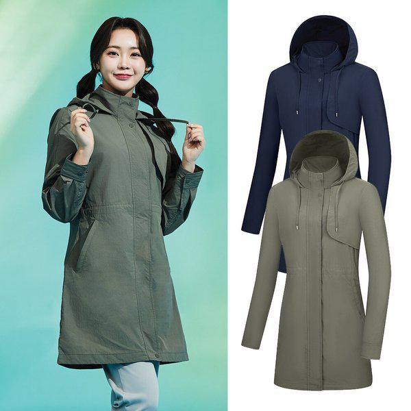 女性 春 ロング丈 フィールドジャケット ルイス(女性) KUJ6322W