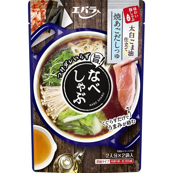 エバラ なべしゃぶ 焼あごだしつゆ 100g×2 ×12 メーカー直送