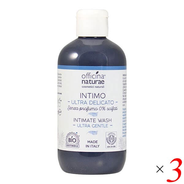 オフィチナナトゥーレ デリカート インティメイトウォッシュ 250ml 3本セット