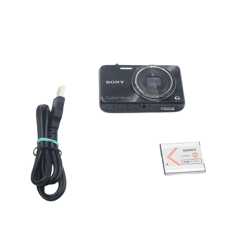 中古 SONY Cyber-Shot(サイバーショット) WX100 (1820万/光学x10) ブラック DSC-WX100(B)