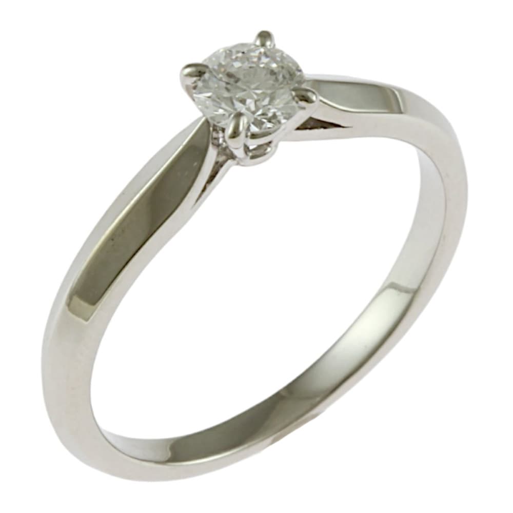 リング 指輪 11号 Pt950プラチナ ダイヤモンド 0.30ct 中古 美品