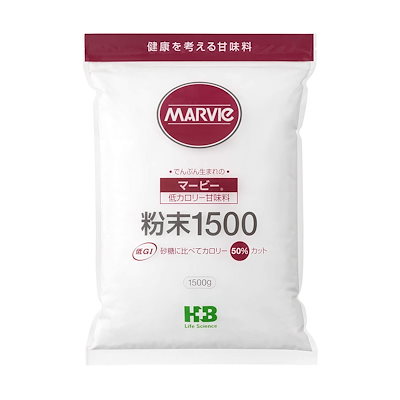 他サイト： 低カロリー甘味料 粉末 1500g H＋Bライフサイエンス 還元麦芽糖の商品画像