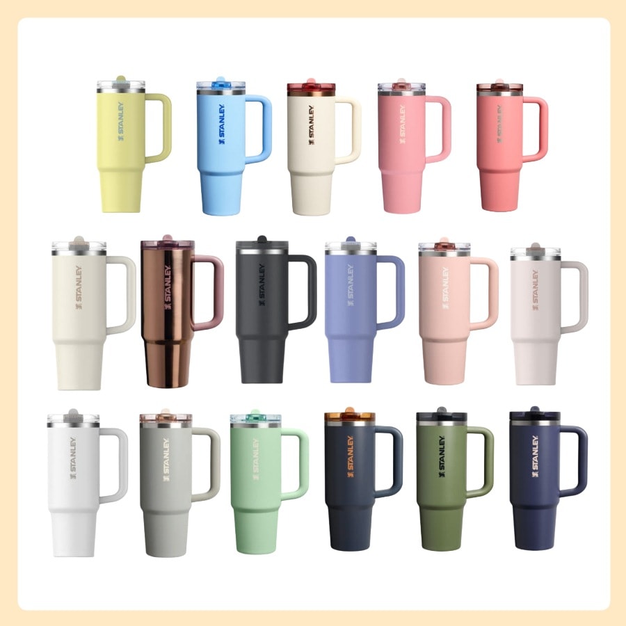 [NEWカラー追加/正規品] クエンツァ プロツアー フリップ ストロー タンブラー 887ml