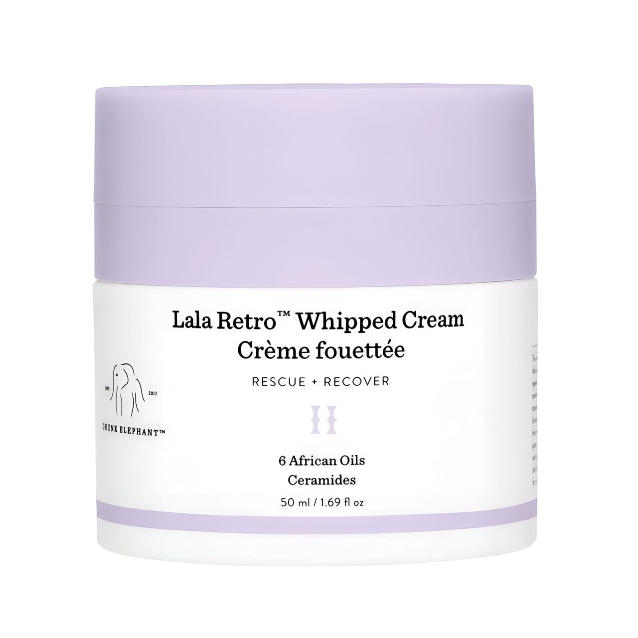 drunk elephant lala retro whipped cream 1 69 oz 50 ml ドランクエレファント ララレトロ ホイップドクリーム 1 69 oz 50 ml