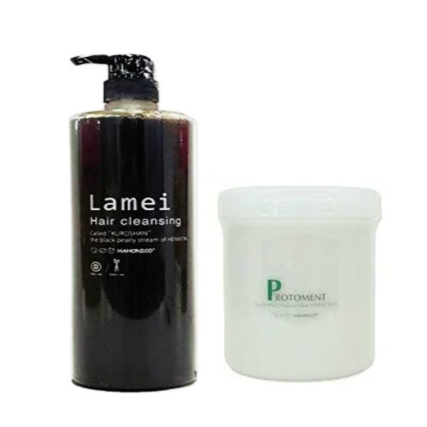 ハホニコ ラメイヘアクレンジング1000ml＆ラメイプロトメント 550g