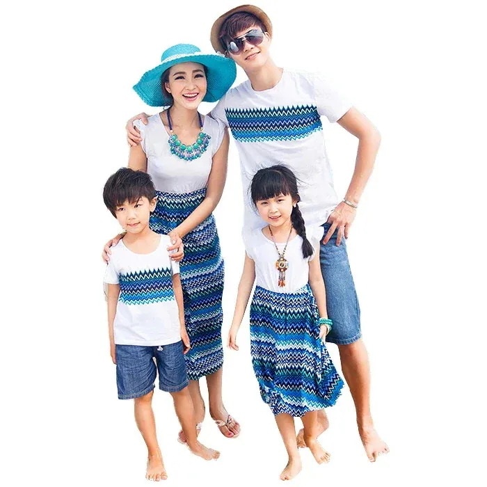 【7月の新作特典】親子ペア ワンピース リゾート　ペアtシャツ 親子ペア ワンピース ペアルック水着 シフォン ワンピース　水着 メンズ　親子お揃い レディースワンピース　メンズトップス　キッズ服　男 5,425円