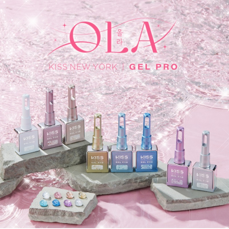 KISS NEWYORK / OLA 8SET Glitter gel / グリッタージェル