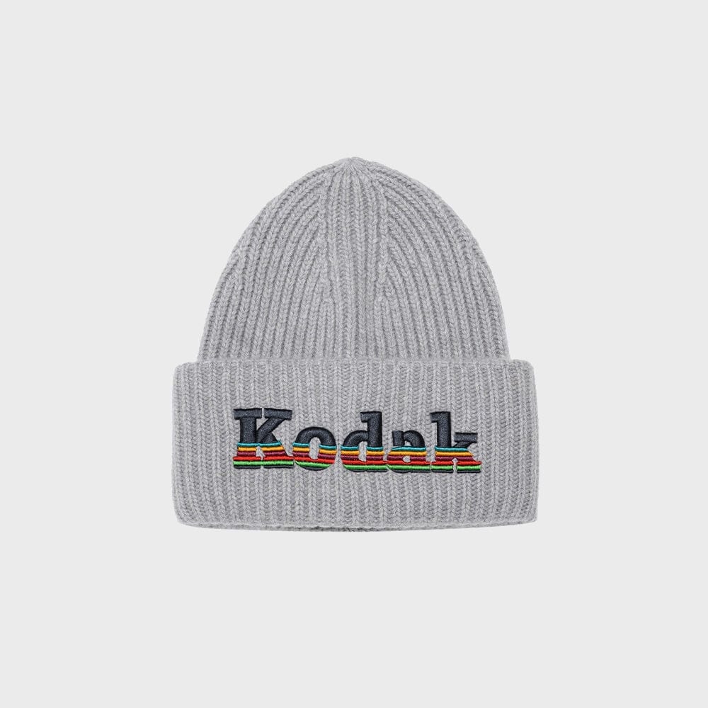 コダックアパレル レインボー ウール混合 ビーニー GREY