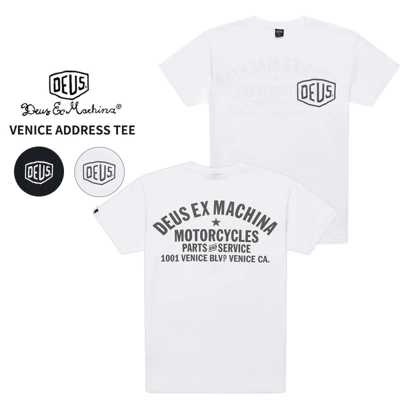 デウスエクスマキナ 半袖Tシャツ Deus EX Machina メンズ Tシャツ メンズ t-dmw41808c 6,574円