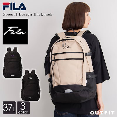 Qoo10 フィラ Fila フィラ 別注 リュックサック バッグ 雑貨