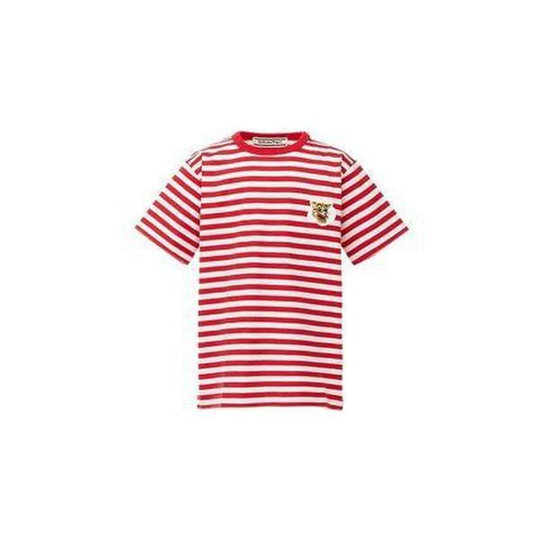 オニツカタイガー半袖Tシャツ2183B430 600 RED WHITE DOM