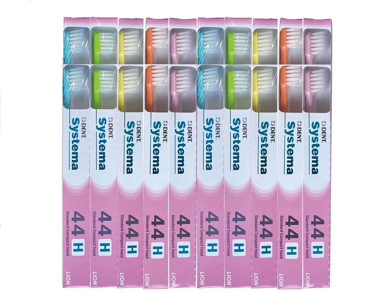 ライオン DENT.EX システマ 歯ブラシ 20本 44H(コンパクト かため) 5,789円