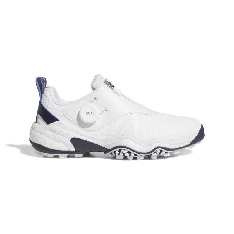 アディダス　ゴルフシューズ コードカオス 25 ボア CODECHAOS BOA 25 [レディース/24.5cm/幅:2E] Fホワイト×シルバーメタリック×カレッジネイビー 16,060円