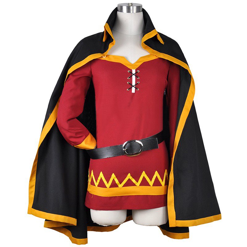 この素晴らしい世界に祝福を！ めぐみん コスプレ衣装　 コスチューム 変装仮装品質良い 店舗お勧め