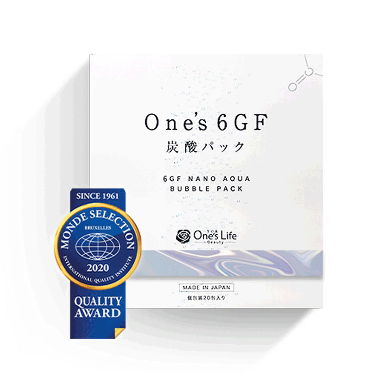 ワンズ6ＧＦ炭酸パック　/フェイス用パック（洗い流し用）洗い流しパック