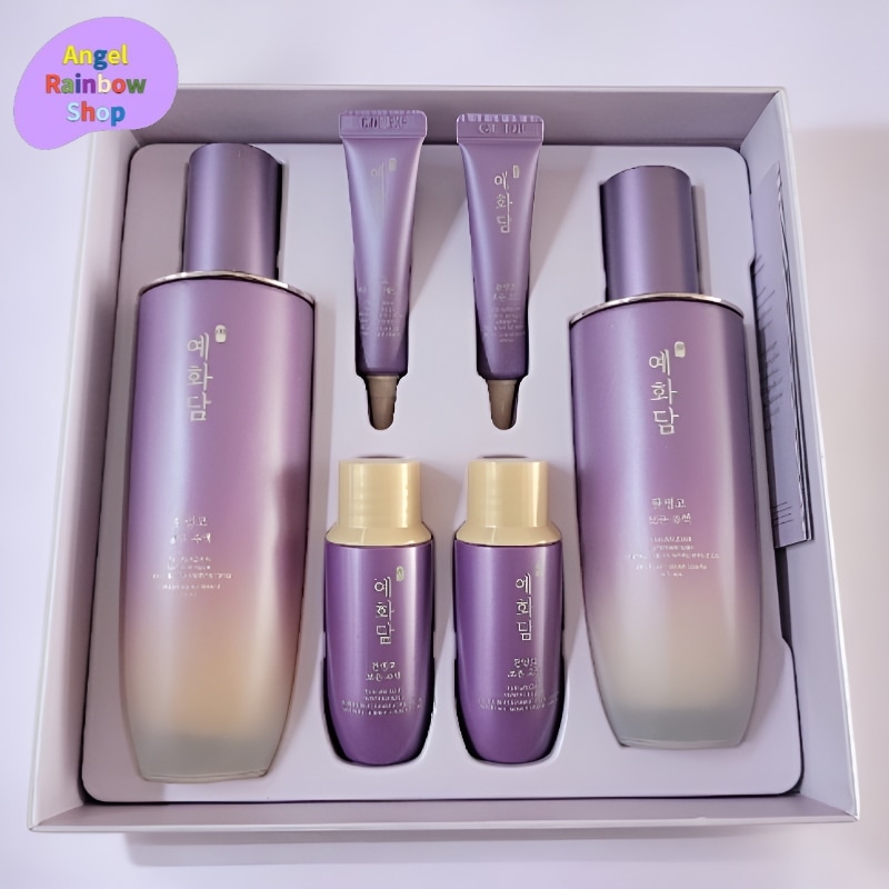 イェファダム 還生膏 保潤 基礎化粧品 2種セット + 贈呈サンプル 4種 シワ キメ 潤い ハリ 栄養 明るいお肌 敏感肌 乾燥肌 天然成分 韓国 コスメ スキンケア