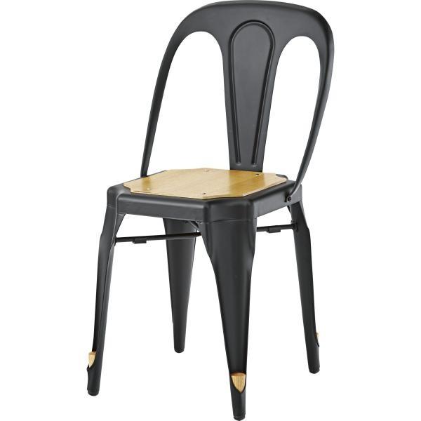 ダイニングチェア 北欧 白 黒 おしゃれ 安い 肘なし アイアン チェアー 椅子 イス