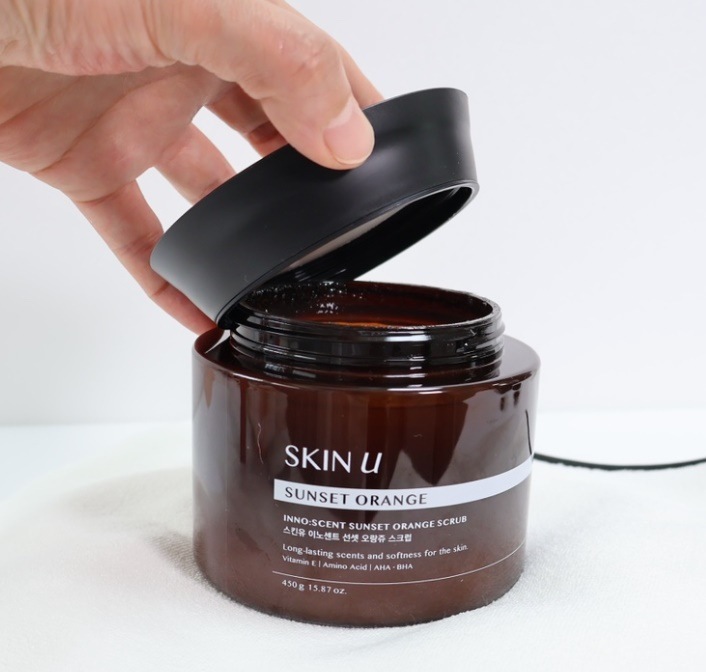 スキンユー 背中ニキビ 無着色 シュガースクラブ 450g