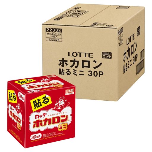 ホカロン【まとめ買い】貼るホカロン 貼る カイロ ミニ 480個入(30P×16個)【カイロ/日本製】ケース販売